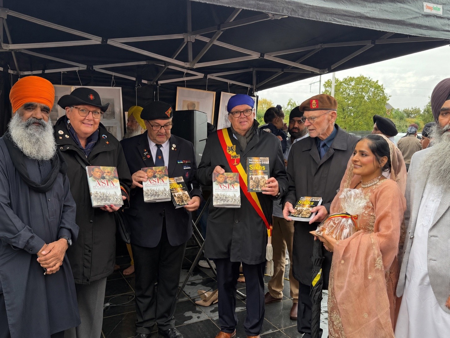 Sint-Truiden ਵਿੱਚ ਪਹਿਲੀ ਵਿਸ਼ਵ ਜੰਗ ਦੇ ਸਿੱਖ ਸ਼ਹੀਦਾਂ ਨੂੰ ਸ਼ਰਧਾਂਜਲੀ, ਵੱਡੀ ਗਿਣਤੀ ਵਿੱਚ ਸੰਗਤ ਨੇ ਭਰੀ ਹਾਜ਼ਰੀ photo 3